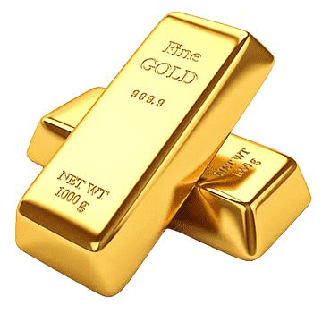 Gold bar illustration